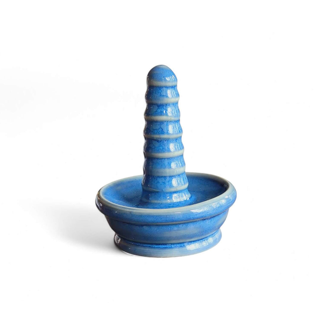 Soporte de cerámica para copa menstrual Artisan