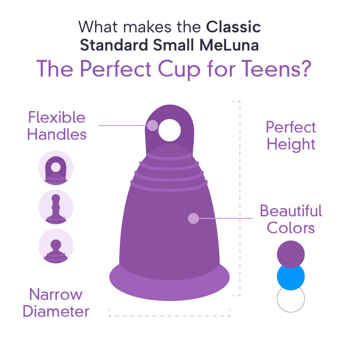 La mejor copa menstrual para adolescentes