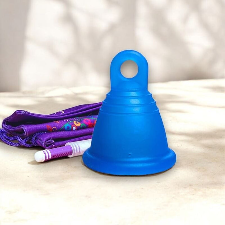 Low Cervix MeLuna Menstrual Cup (USA/FDA version) Ring, Shorty, SPORT