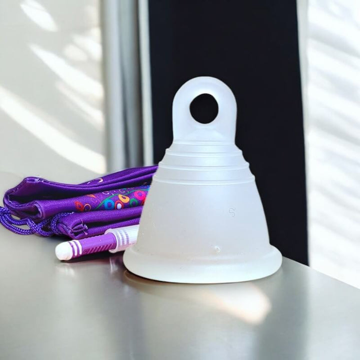 Low Cervix MeLuna Menstrual Cup (USA/FDA version) Ring, Shorty, SPORT