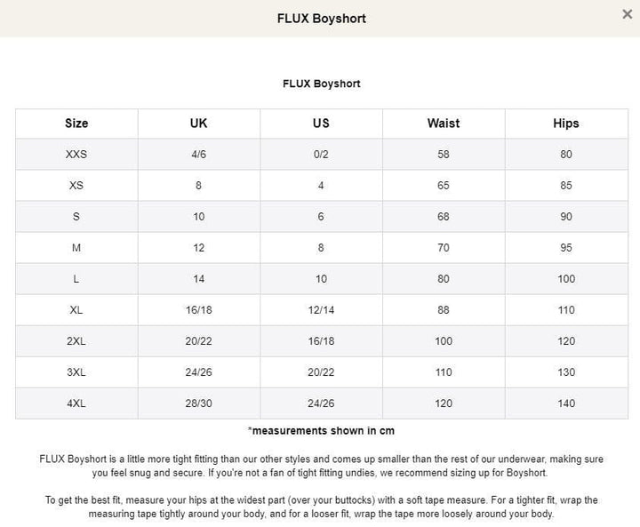 Flux FLUX Period Boyshorts -Light