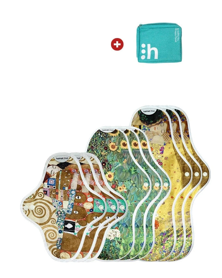 Artist Inspired Cloth Pad Set by the brand Hannah