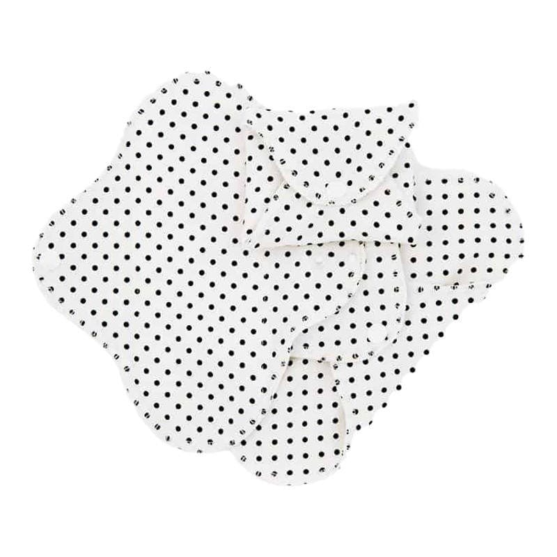 Imse Vimse PANTY LINER slim Jersey 3-pack Black Dots