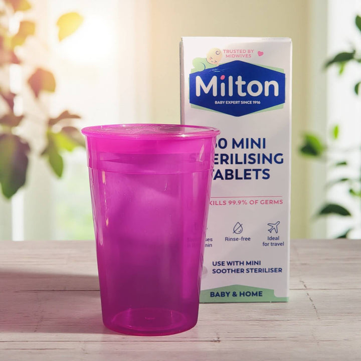 Menstrual Cup Disinfection Container & Milton Tabs