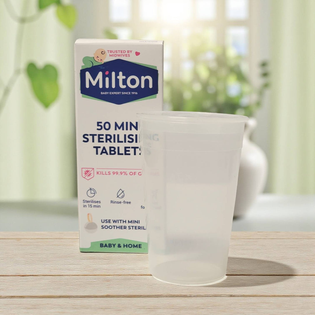 Menstrual Cup Disinfection Container & Milton Tabs