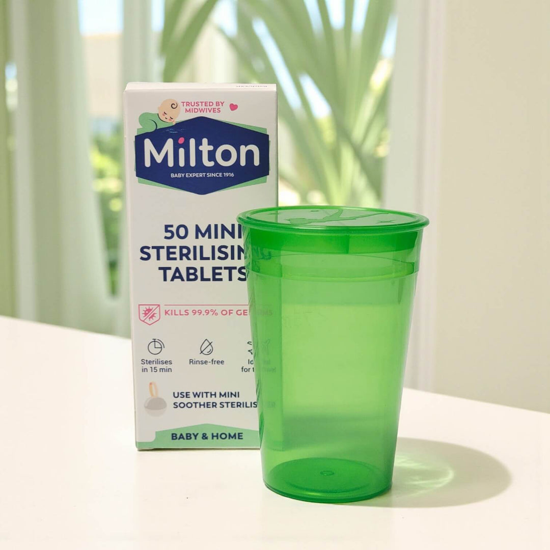 Menstrual Cup Disinfection Container & Milton Tabs