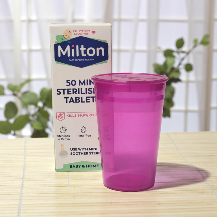 Menstrual Cup Disinfection Container & Milton Tabs