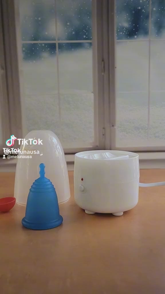 how to use a menstrual cup steam sterilizer