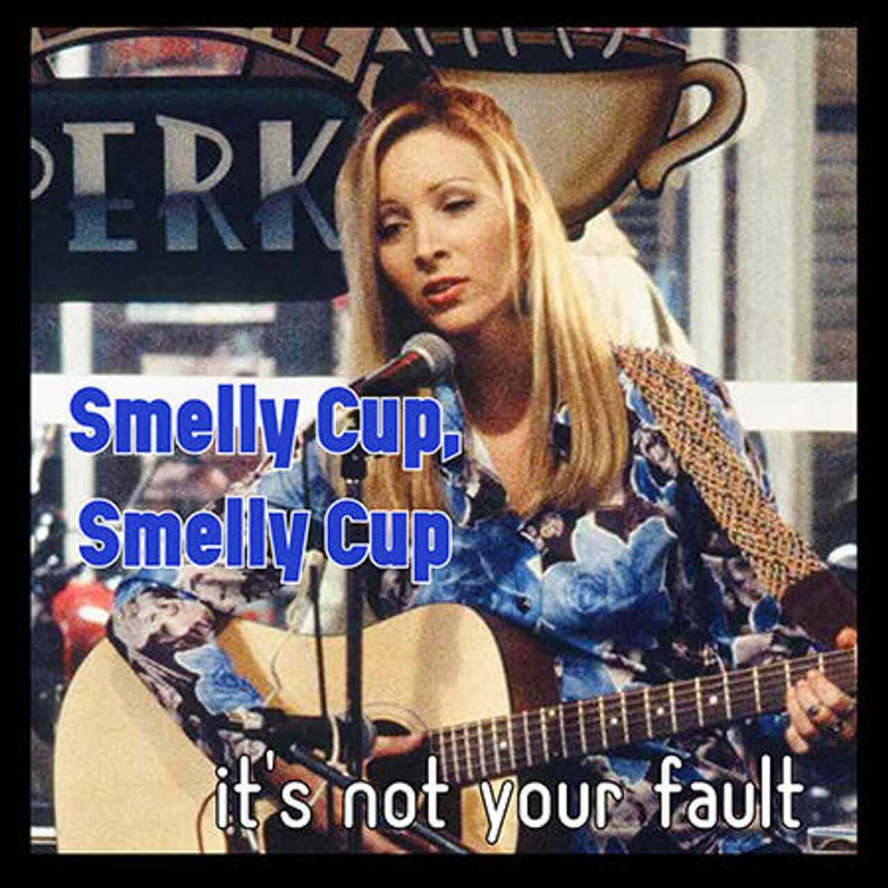 Small menstrual cup odor