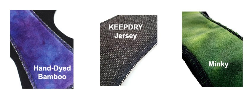 fabric options for cloth pads