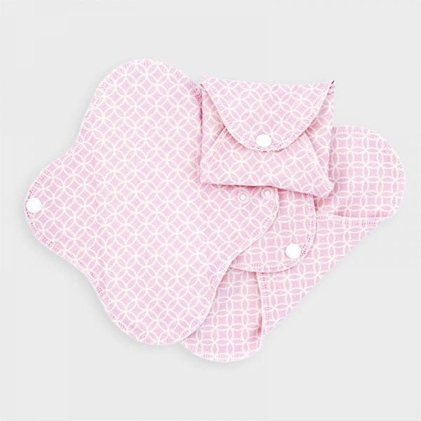 Imse Vimse PANTY LINER Pads 3-pack Pink Halo