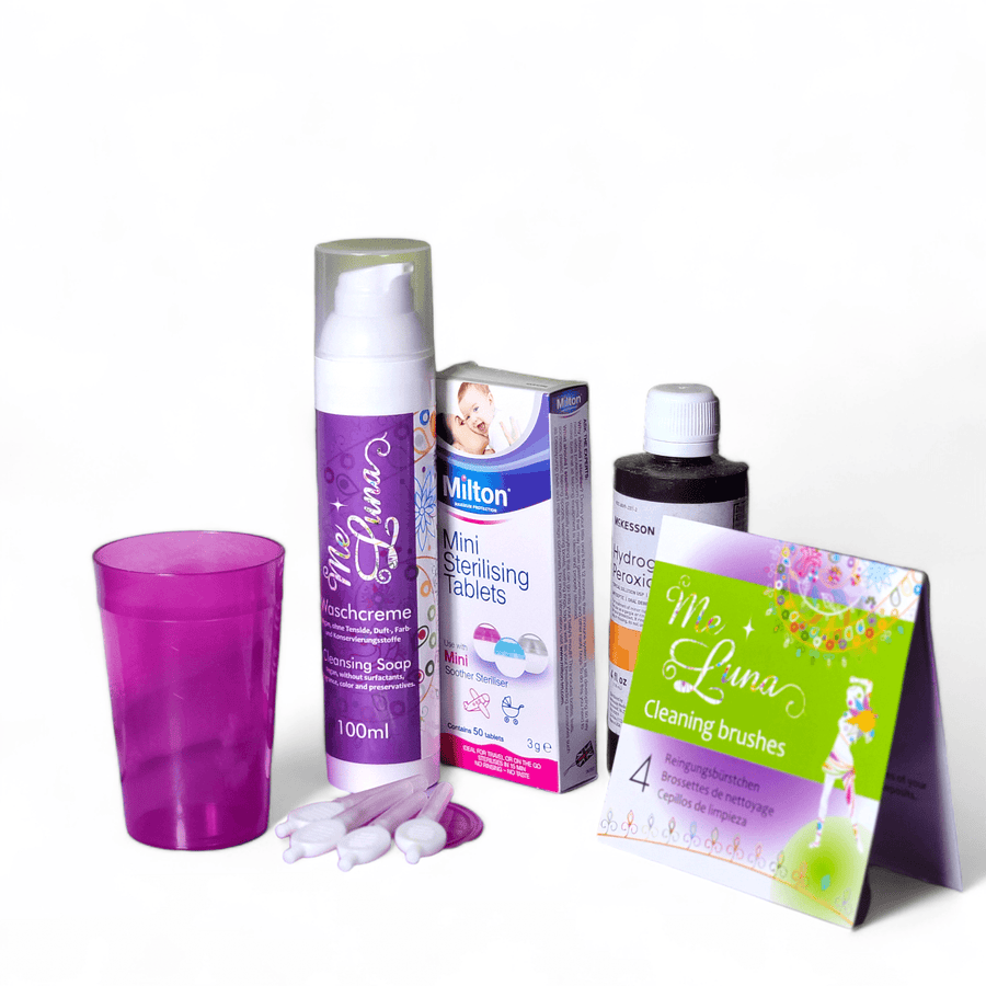 Cómo limpiar un kit de copa menstrual con limpieza y Desinfección y eliminación de manchas