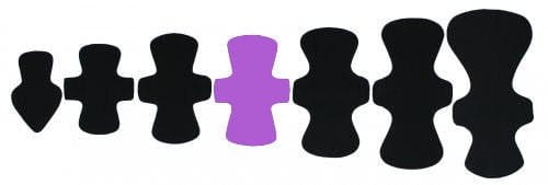 Domino Pads ULTRALITE Petite salvaslip reutilizable en KEEPDRY