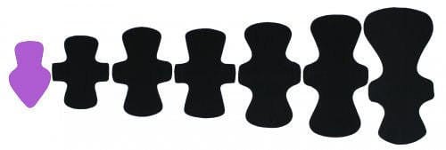 Salvaslip de tela Domino Pads ULTRALITE Petite