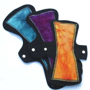 compresas de tela de domino pads variedad