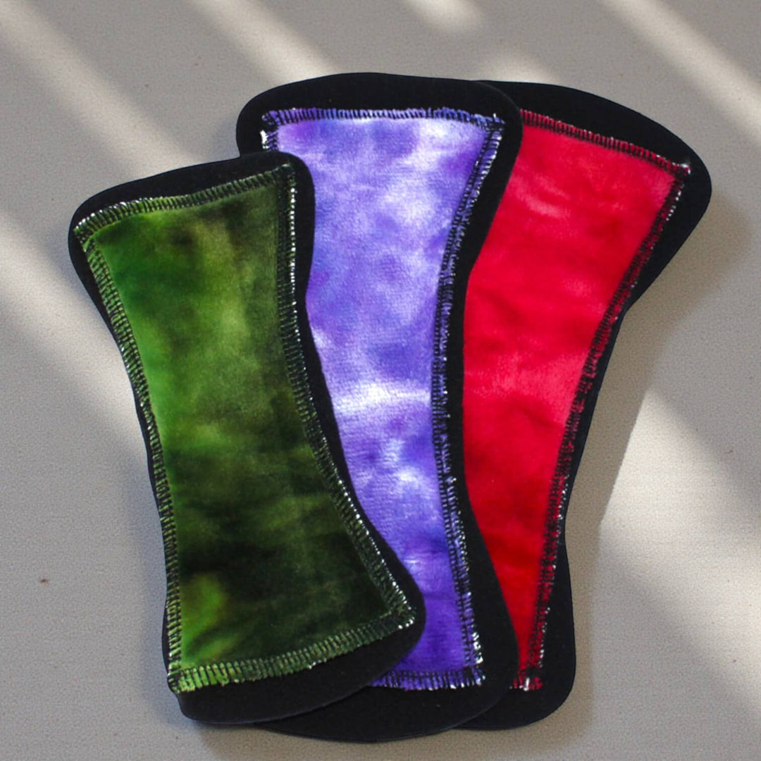 Domino Cloth Pads for Petite Users in Minky