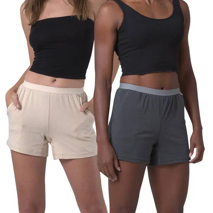Period Sleep Wear - Sleep Shorts with Protection