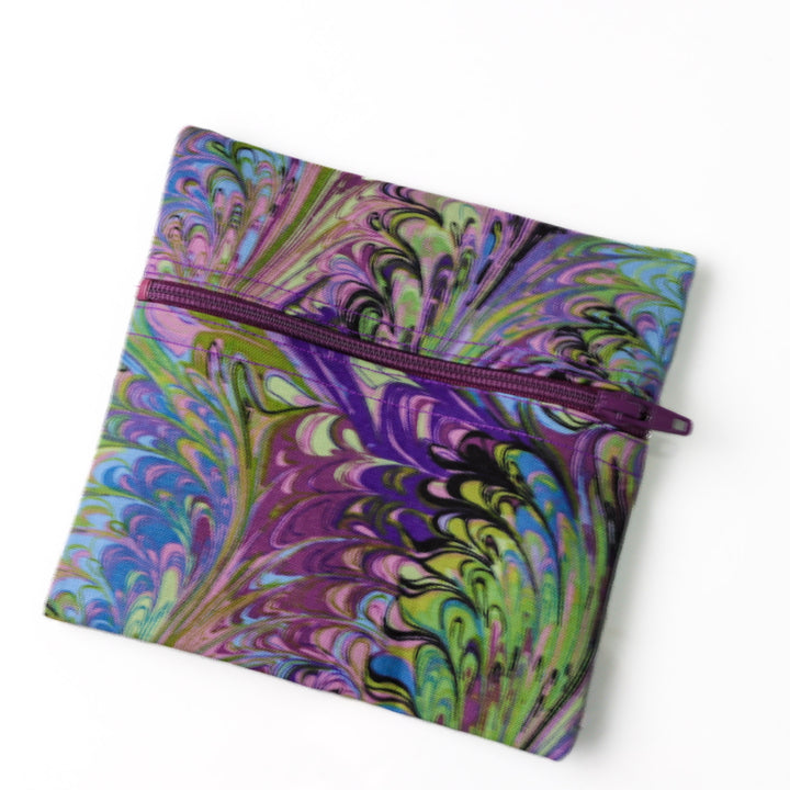 Zippered Menstrual Cup Pouch | Satin or Organic Cotton