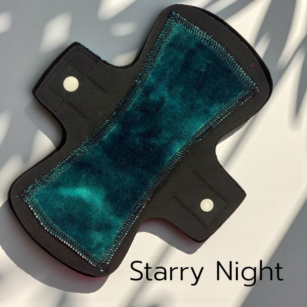 Almohadillas Domino Petite Mediana Reutilizable MINI Almohadilla de tela