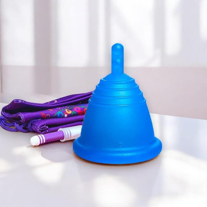 Low Cervix MeLuna Menstrual Cup (USA/FDA version) Stem, Shorty, SPORT