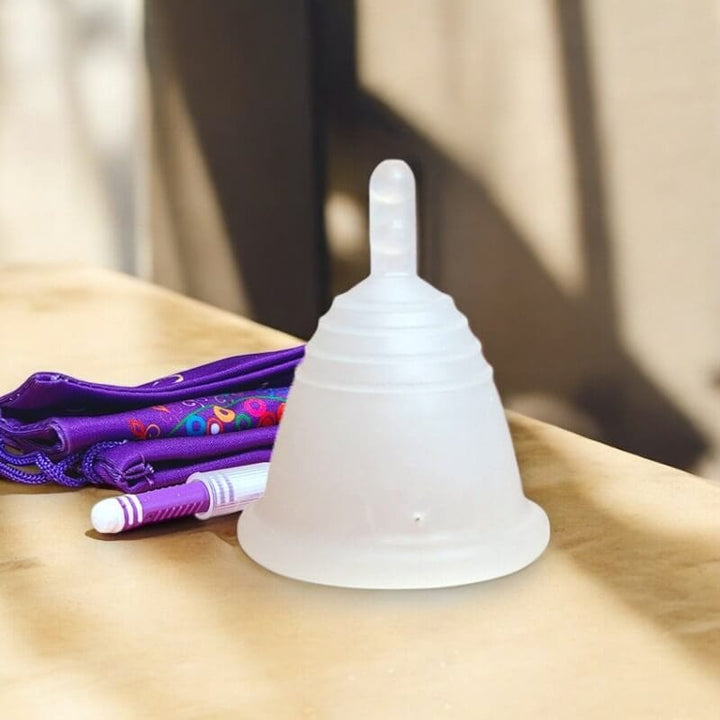 Low Cervix MeLuna Menstrual Cup (USA/FDA version) Stem,  Shorty, Classic