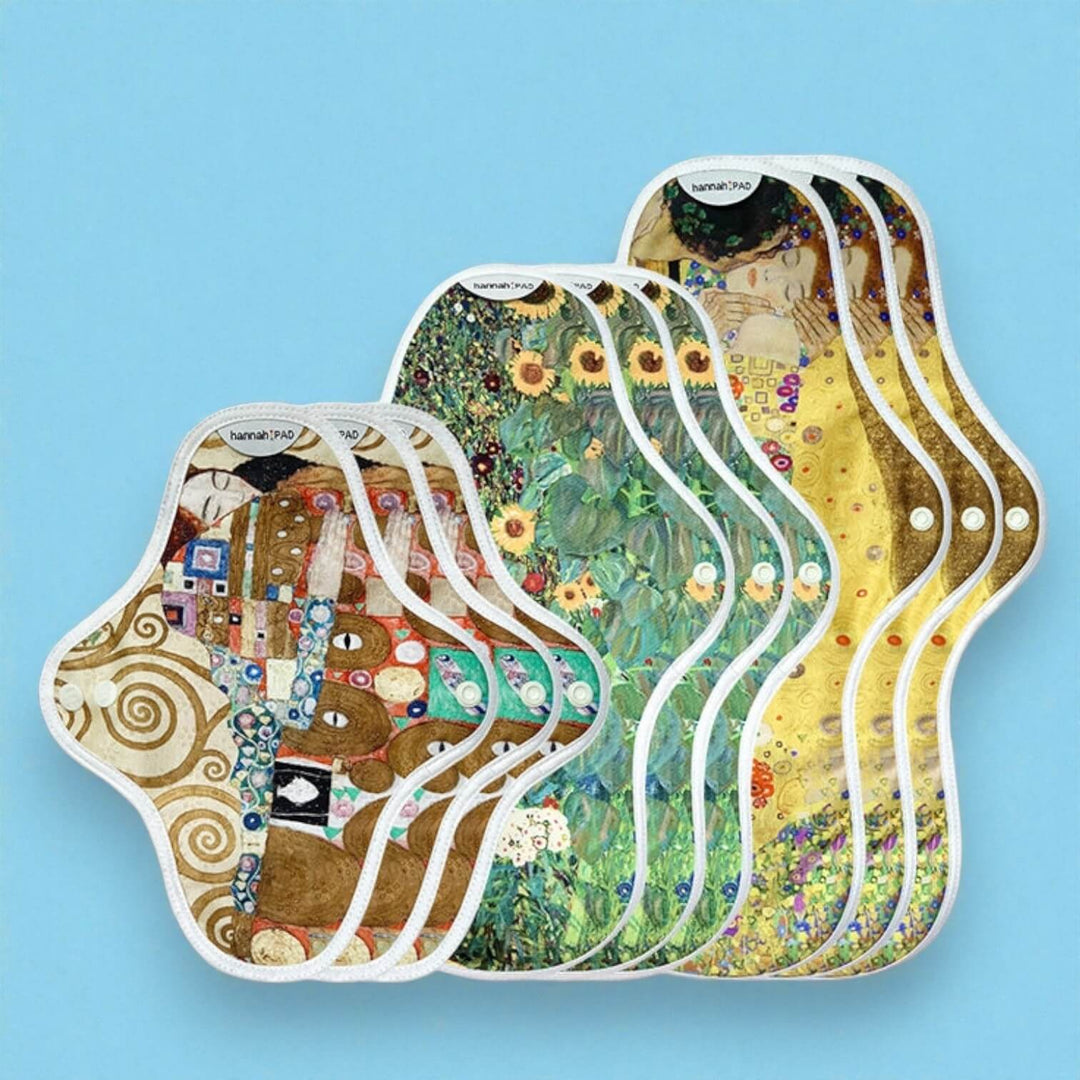 Artist Inspired Cloth Pad Set by the brand Hannah