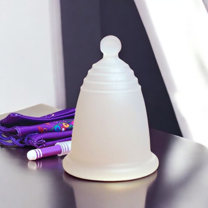 MeLuna Menstrual Cup (USA/FDA version) Ball Handle, SPORT
