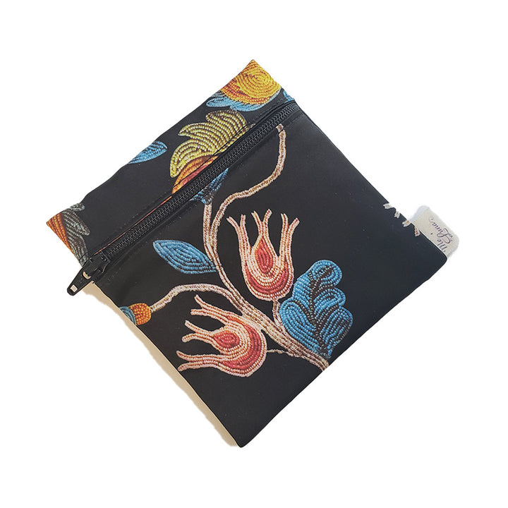 Zippered Menstrual Cup Pouch | Satin or Organic Cotton