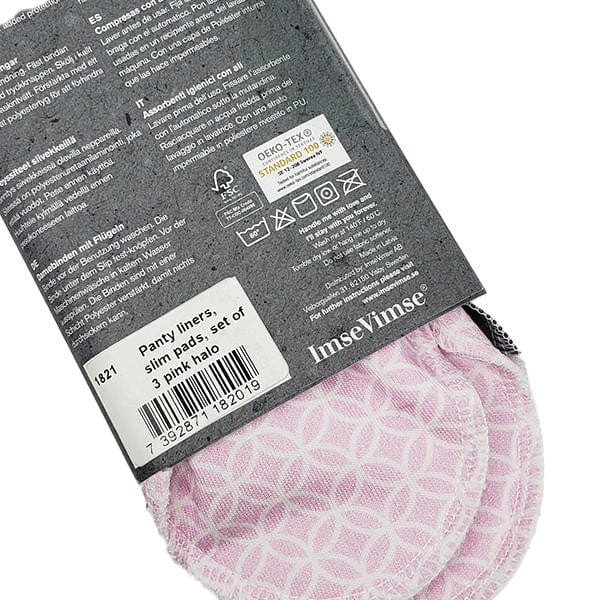 Imse Vimse PANTY LINER Slim 3-pack Pink Halo