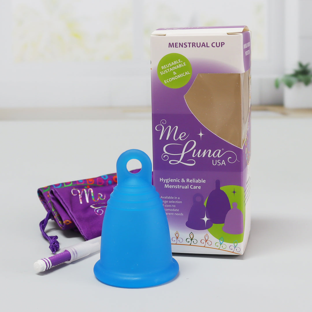 Copa menstrual MeLuna (versión EE. UU./FDA), anillo, clásica
