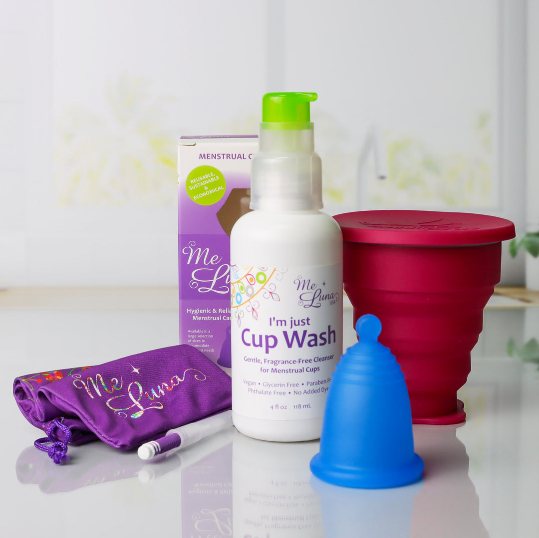Teen Menstrual Cup Kit | Microwave Sanitizer
