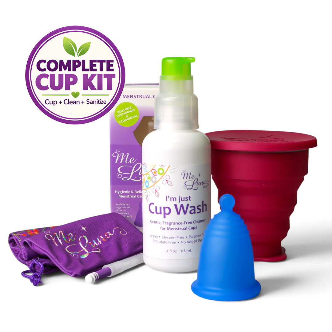 MeLuna Cup + Care Kit | Microwave Sanitizer