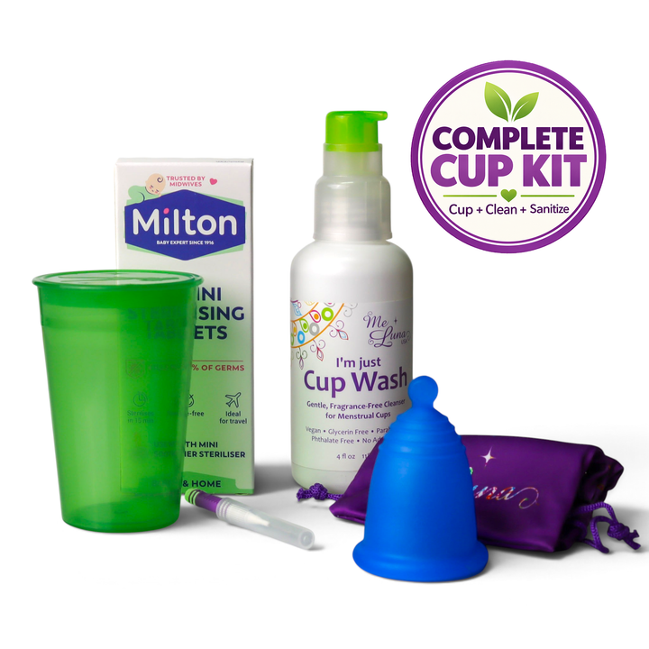 MeLuna Cup + Care Kit | Milton Tabs
