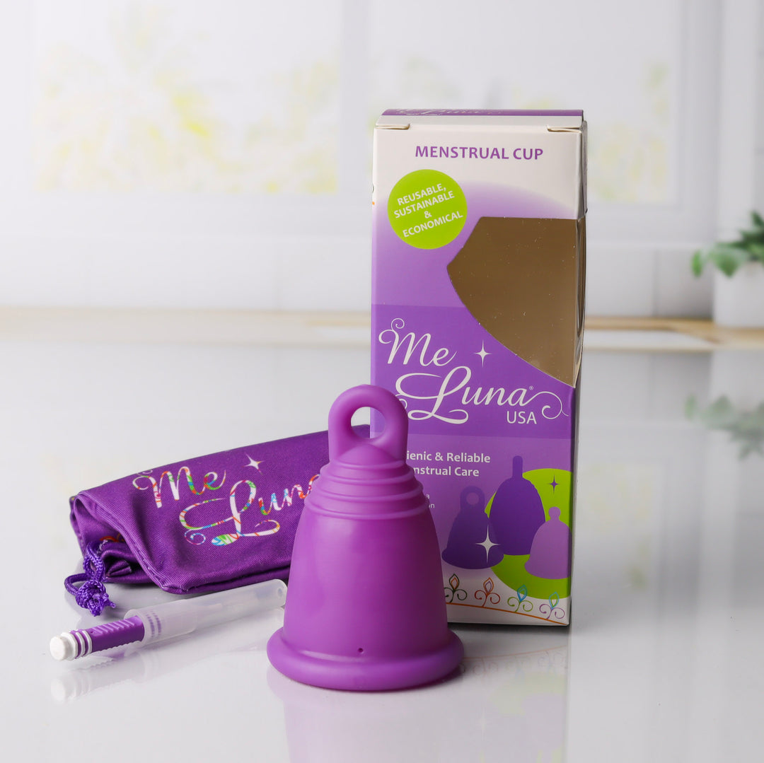 Copa menstrual MeLuna (versión EE. UU./FDA), anillo, clásica