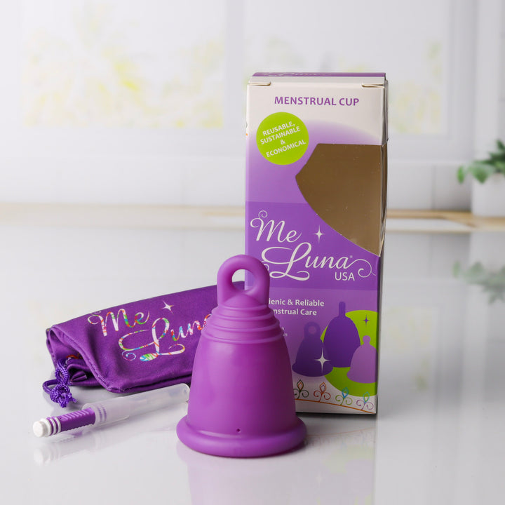 Copa menstrual MeLuna (versión EE. UU./FDA), anillo, clásica