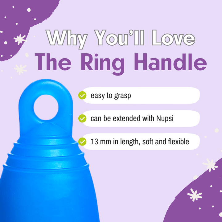 MeLuna Menstrual Cup (USA/FDA version), Ring, Classic