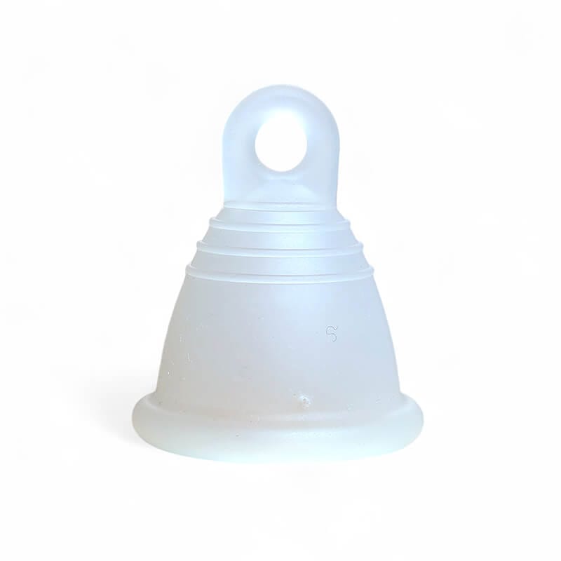 Meluna menstrual cup shorty low cervix clear ring