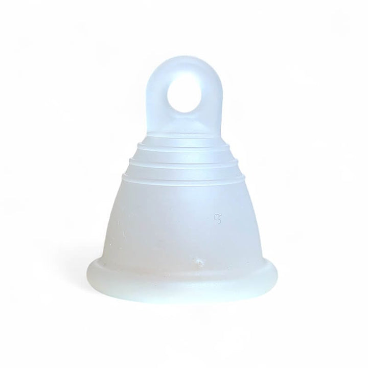 Meluna menstrual cup shorty low cervix clear ring