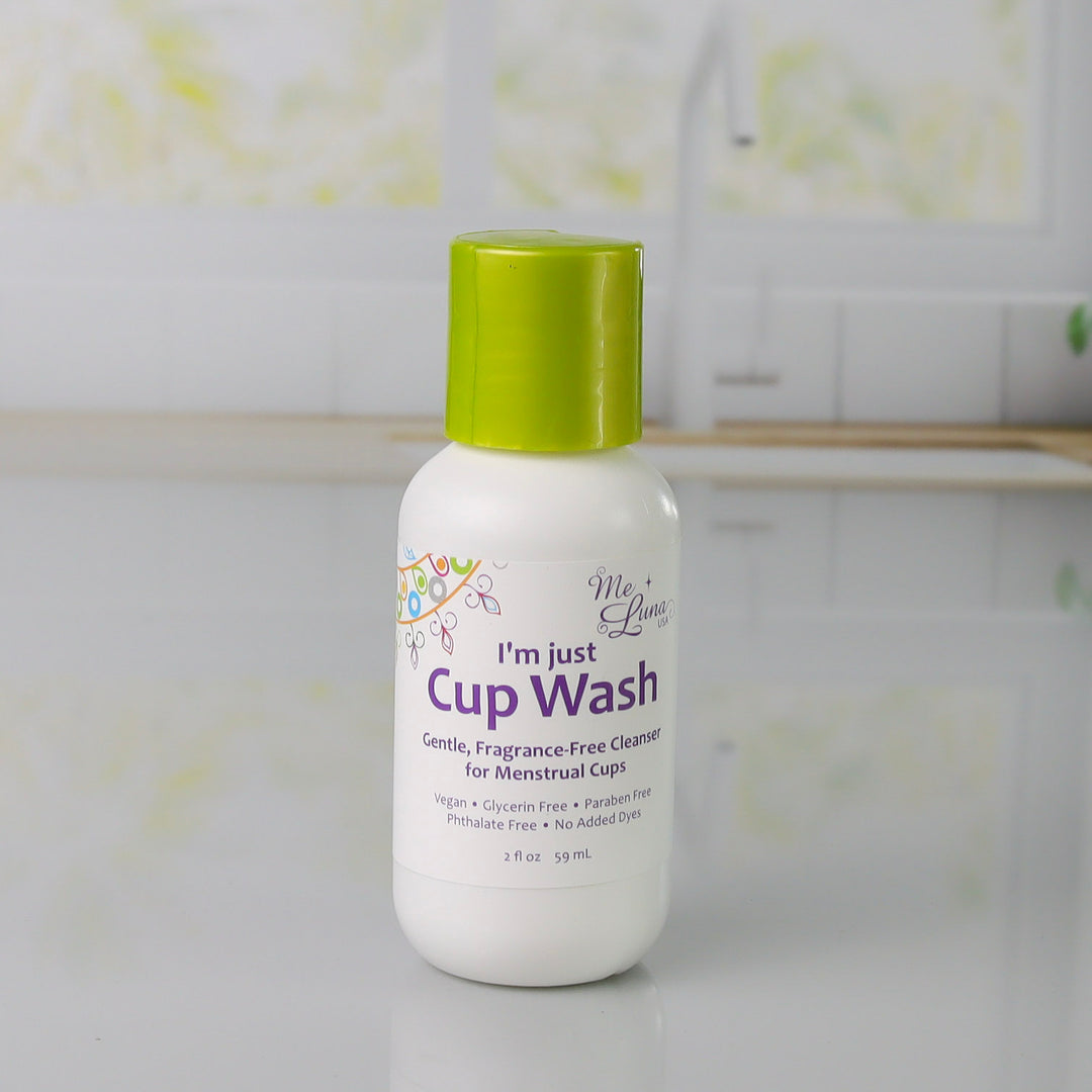 MeLuna USA Cup Cleanser | Cup Wash | Fragrance-Free | Safe for TPE & Silicone