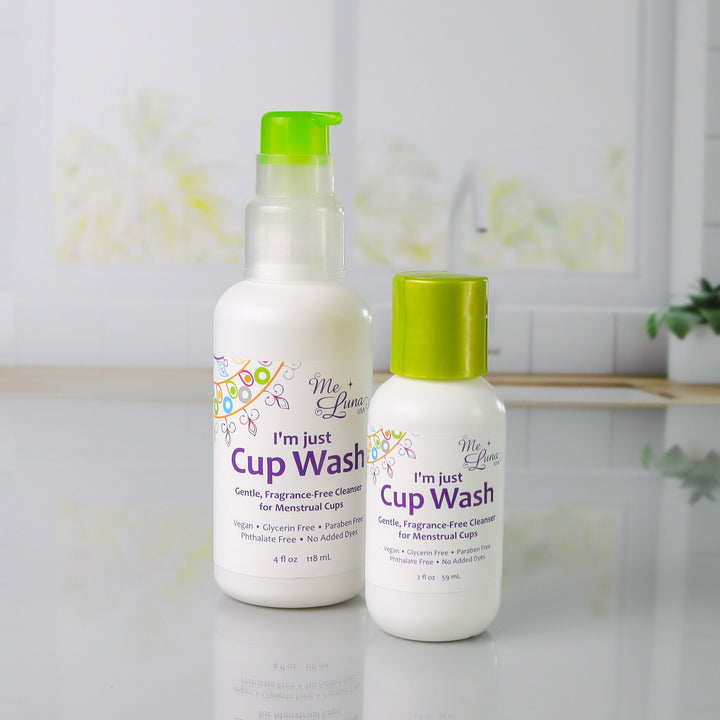 MeLuna USA Cup Cleanser | Cup Wash | Fragrance-Free | Safe for TPE & Silicone