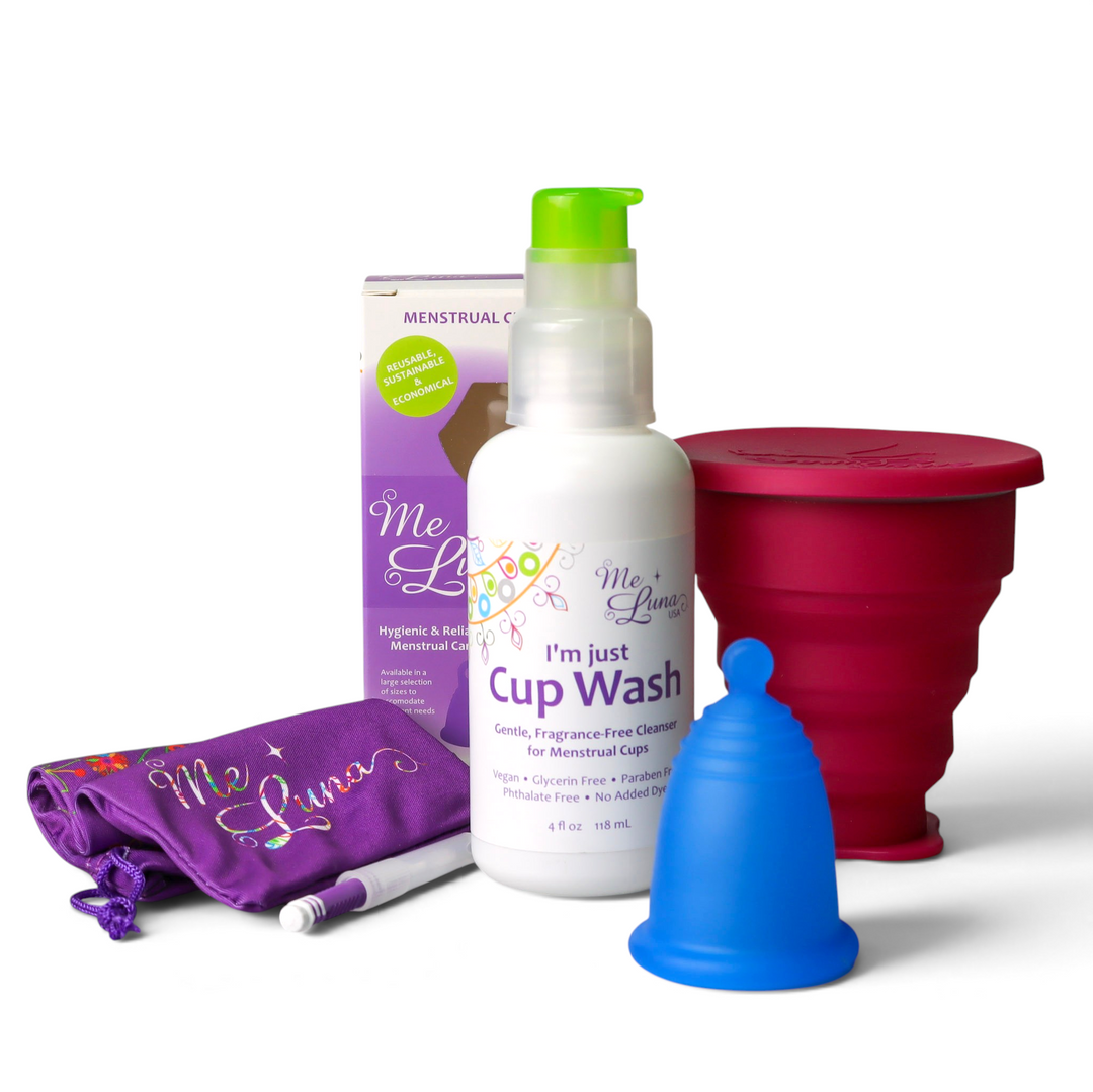 Teen Menstrual Cup Kit | Microwave Sanitizer