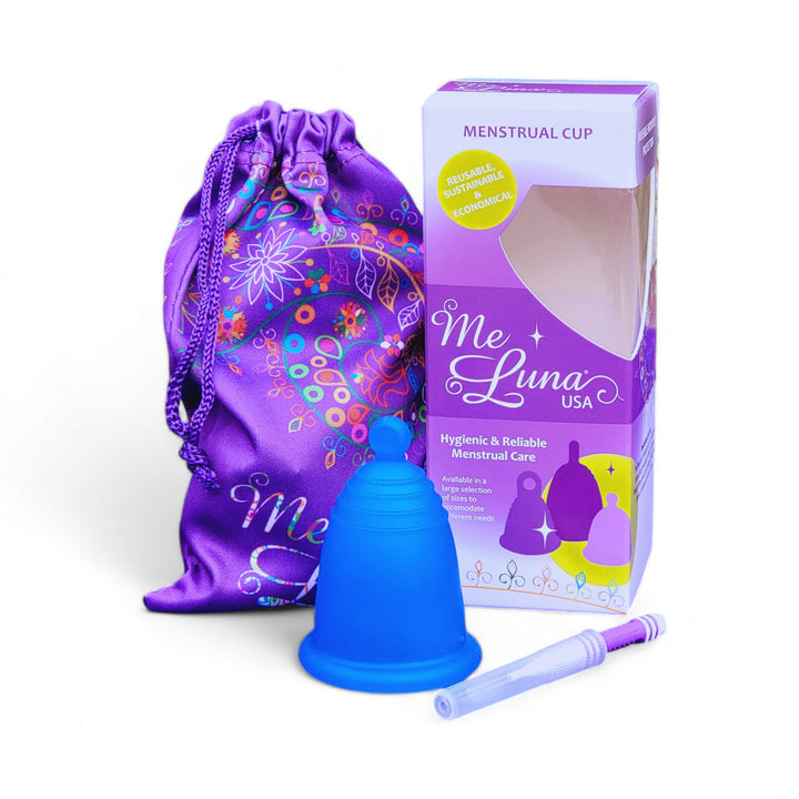 MeLuna Menstrual Cup (USA/FDA version) Ball Handle, SPORT