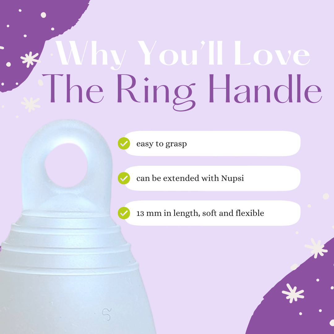 MeLuna Menstrual Cup (USA/FDA version), Ring, Classic
