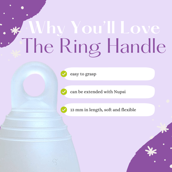 MeLuna Menstrual Cup (USA/FDA version), Ring, Classic