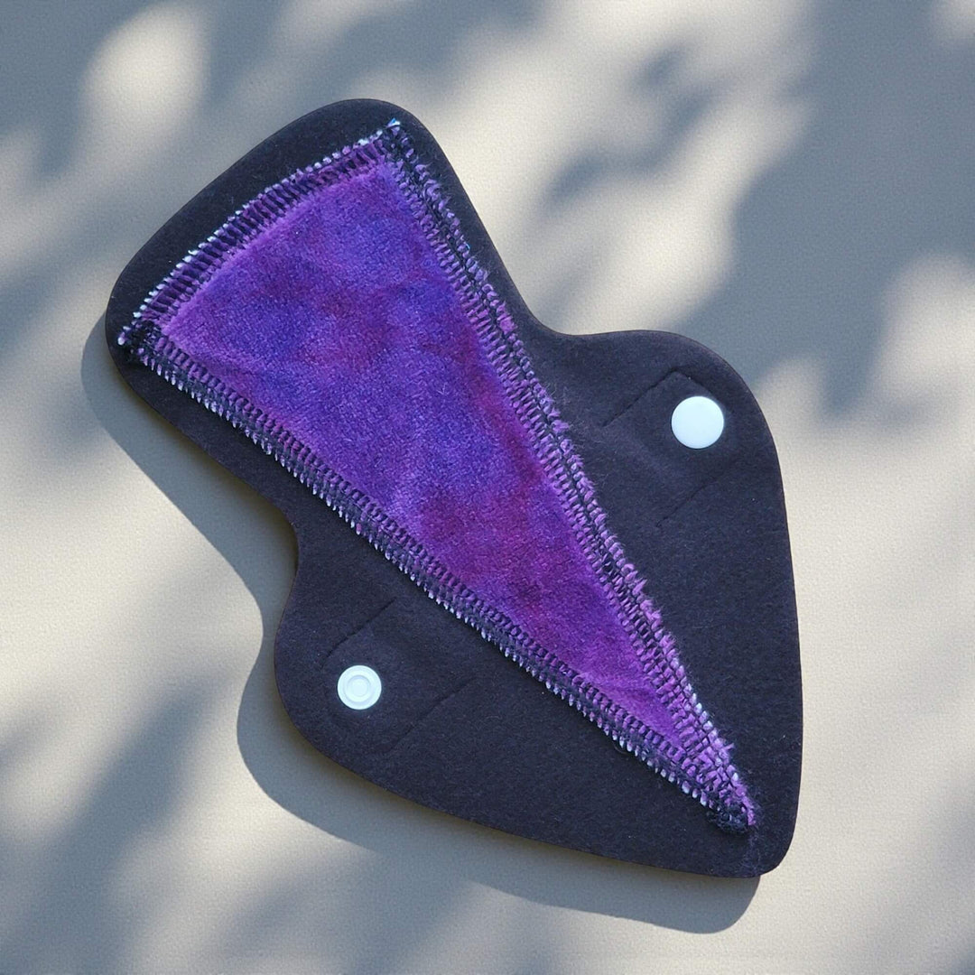 Domino Pads Reusable Thong Liner Hand Dyed Bamboo