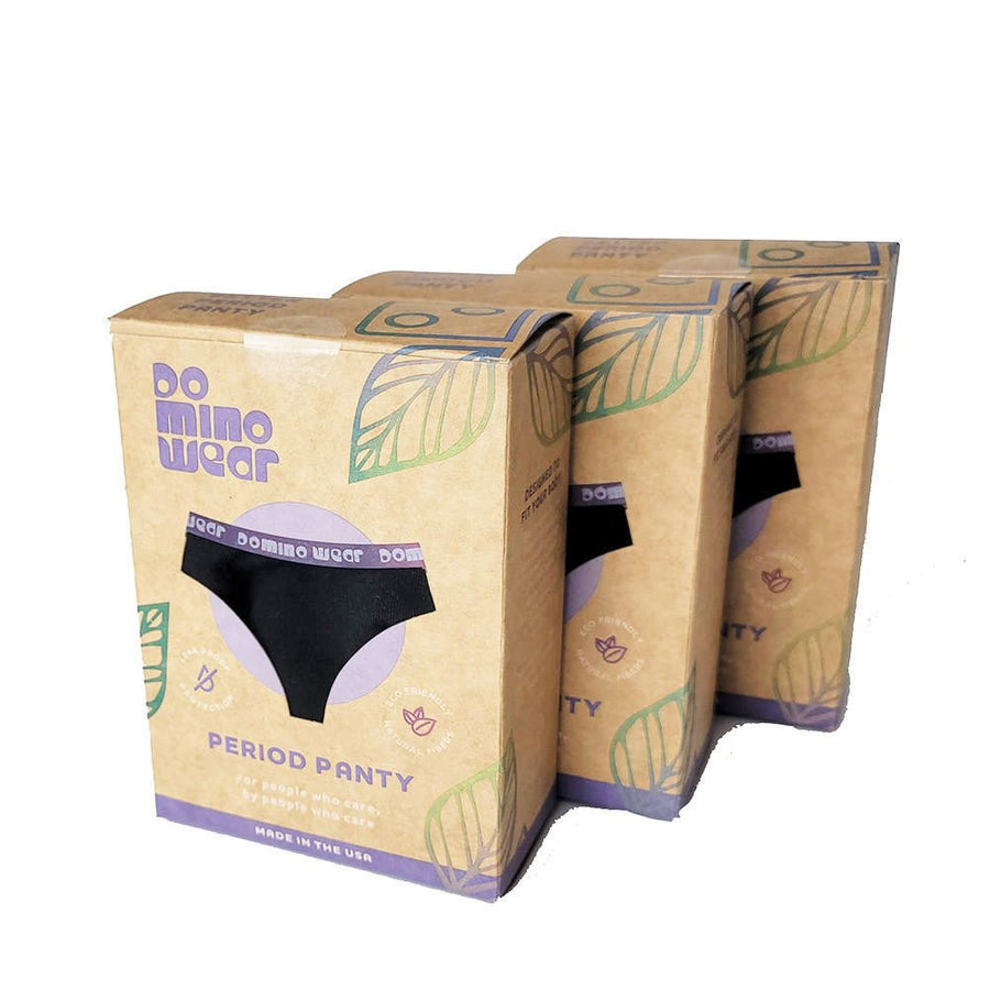  3 Pair Bundle of DominoWear - Period Panties 