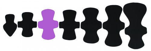Domino Pads Domino Cloth Pads Petite Heavy in KEEPDRY 
