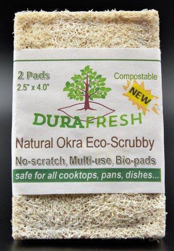 Dura Fresh Okra Kitchen Scrubber