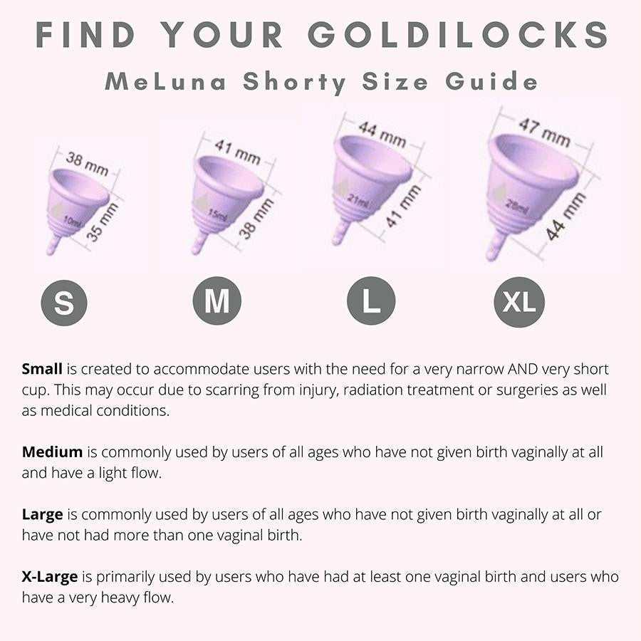 menstrual cup size chart