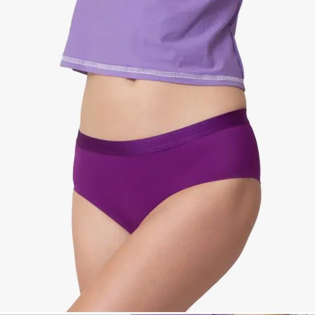 Purple Medium Boyshort Period Panties PLEASE VIEW SIZE CHART – Lovely Cloth